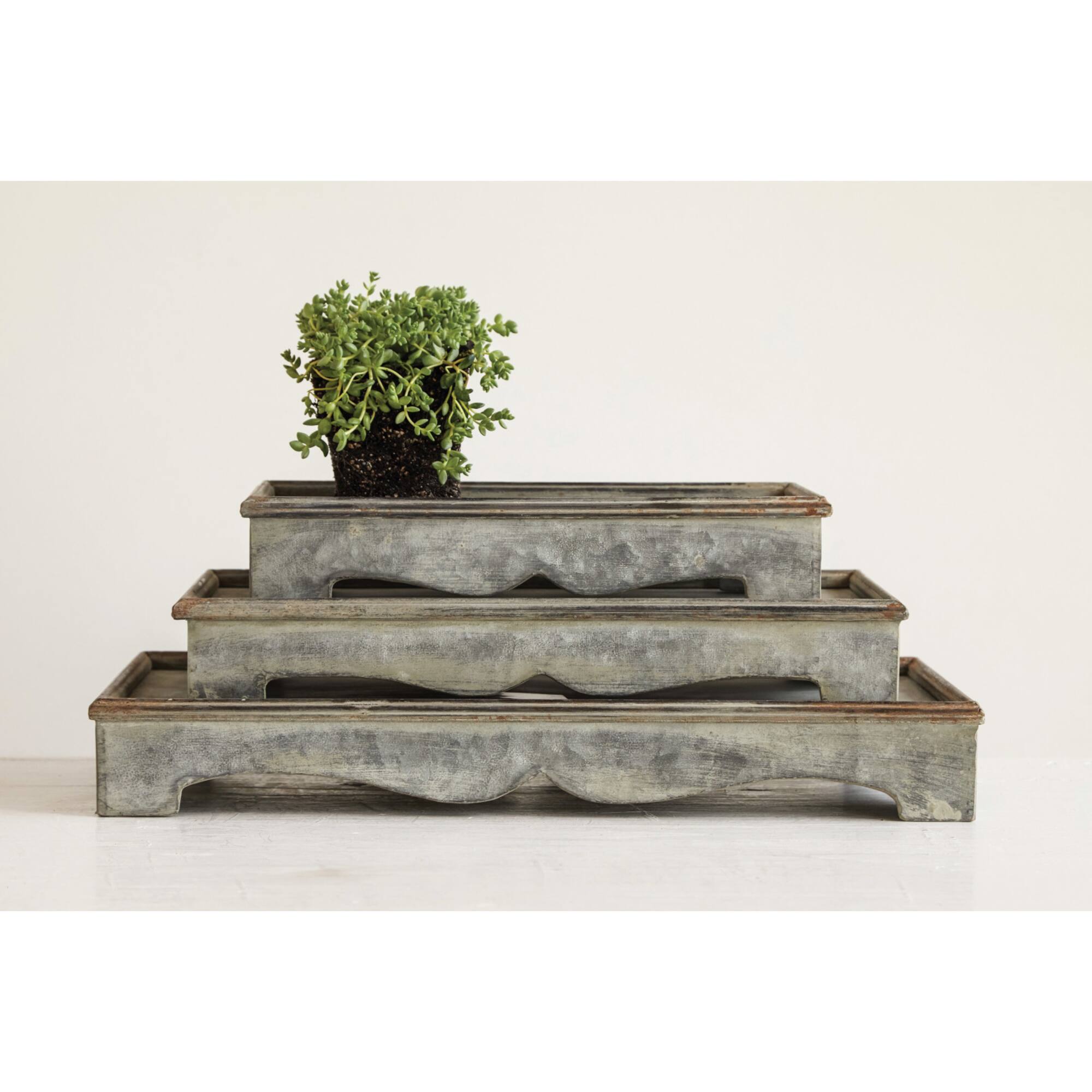 Hello Honey® Decorative Metal Pedestals, 3ct.